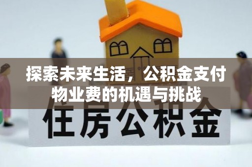 杜尔伯特探索未来生活，公积金支付物业费的机遇与挑战