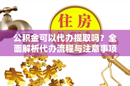 杜尔伯特公积金可以代办提取吗？全面解析代办流程与注意事项